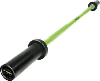 Olympic Barbell Bar, 4Ft Solid Chrome Weight Bar with Bearings, 400Lbs Capacity Weightlifting Bar for Home Gym Workout Strength Training Squat (Color: as Pic)
